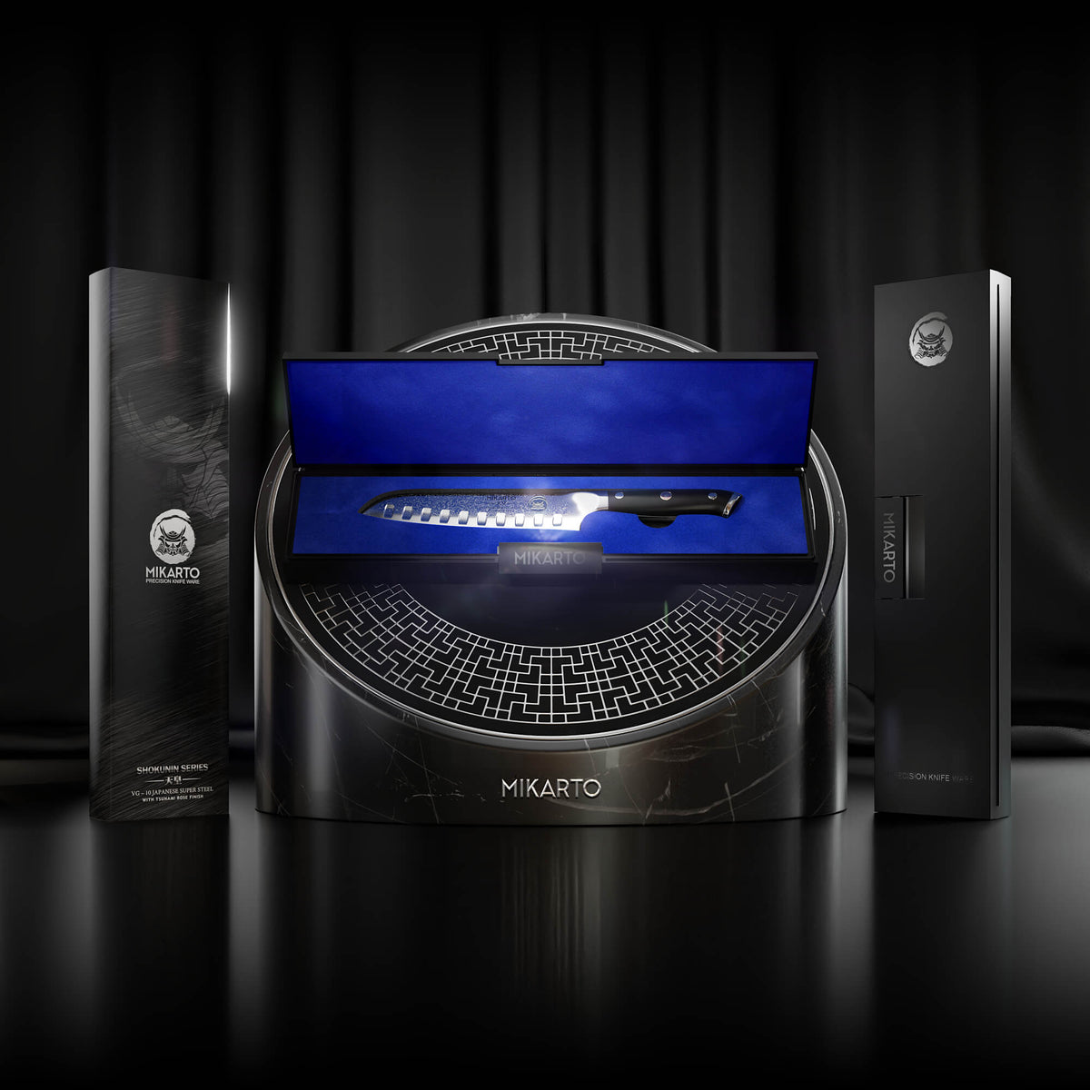 7&quot; Professional Grade Japanese Santoku Chef Knife