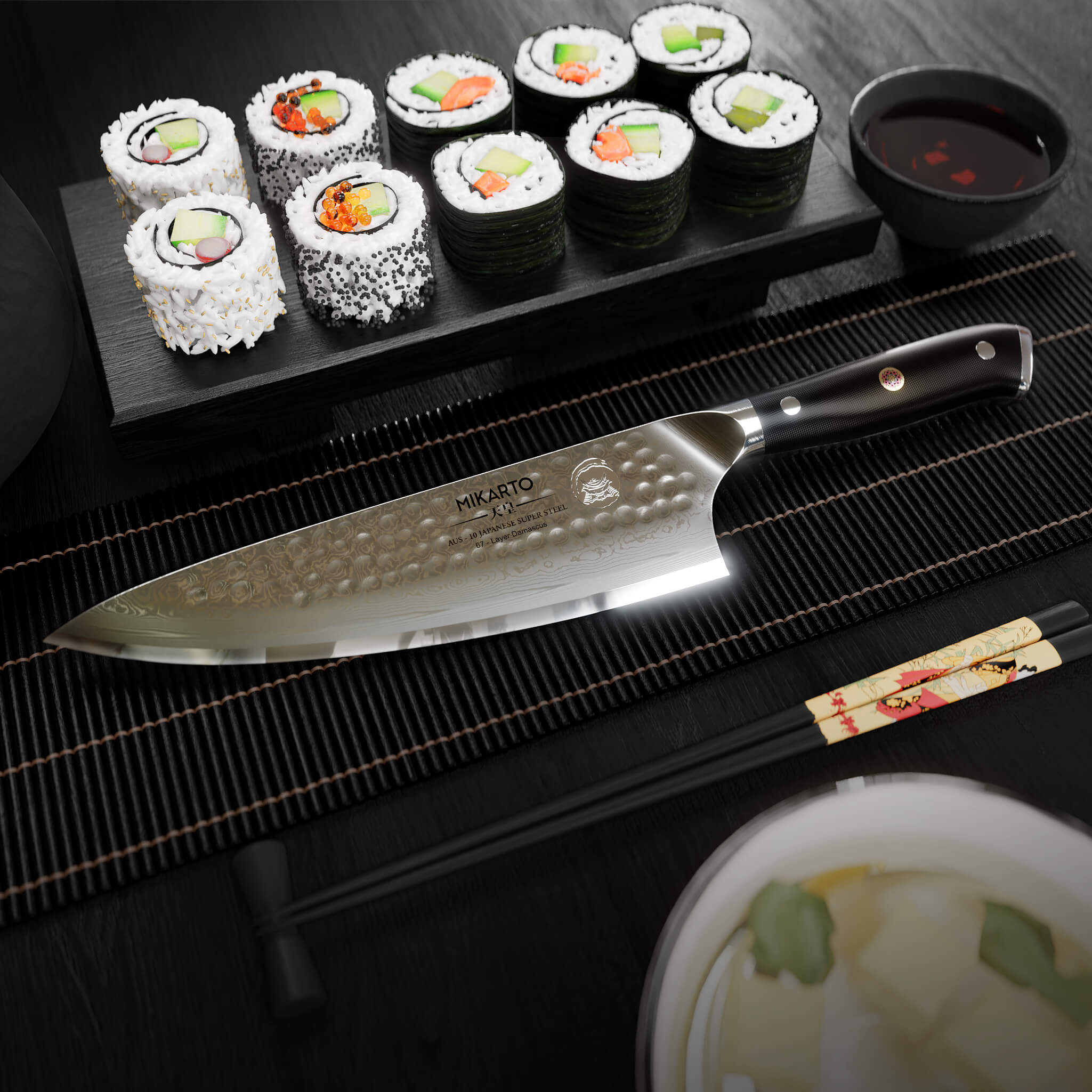  KEEMAKE Japanese Knife Gyuto Chef Knife 8 inch Kitchen
